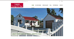 Desktop Screenshot of 1880cottage.co.nz