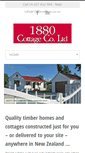 Mobile Screenshot of 1880cottage.co.nz